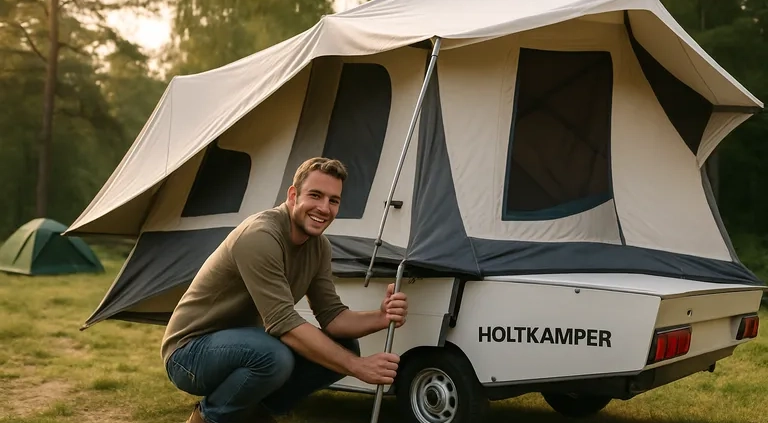 Hoe maak jij kamperen makkelijker met een Holtkamper vouwwagen?